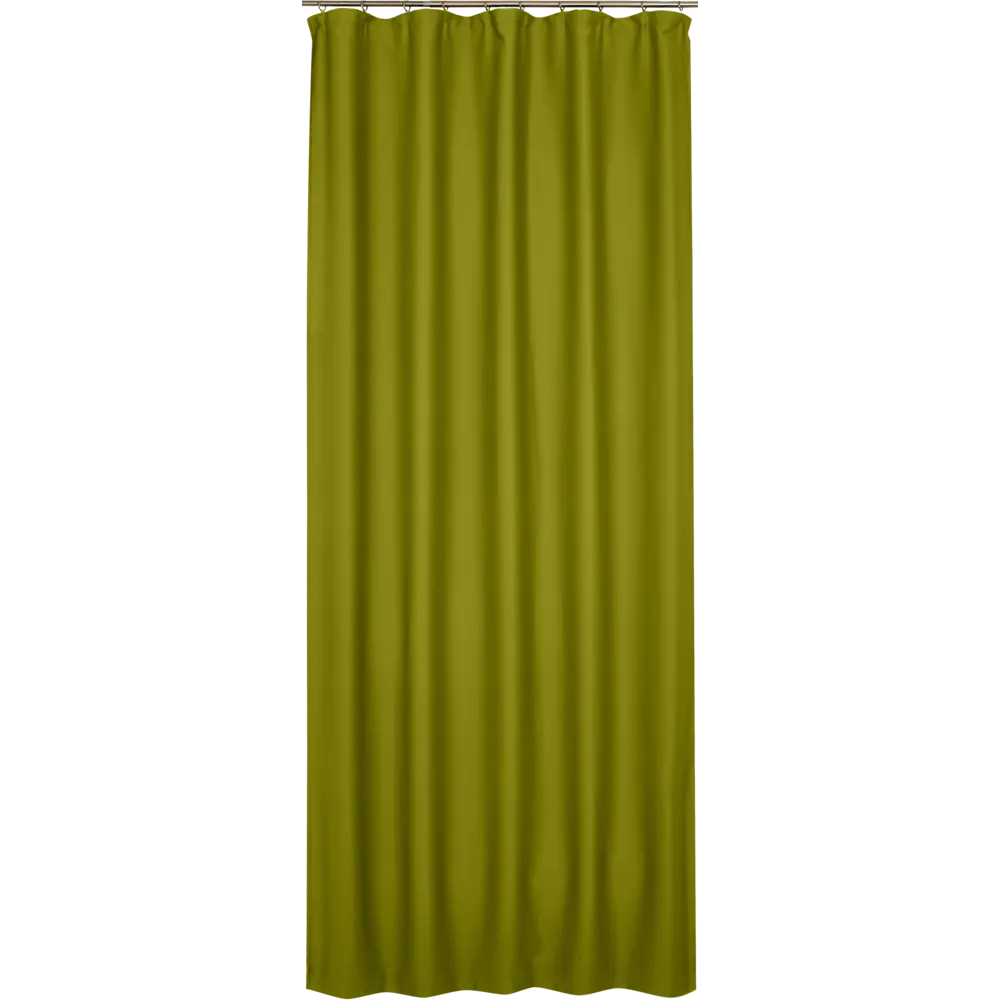 Штора на ленте блэкаут Ален 140x270 см цвет зеленый ТОРГОВЫЙ ДОМ ТЕКСТИЛЬ STLM-2173952 - Вид №1