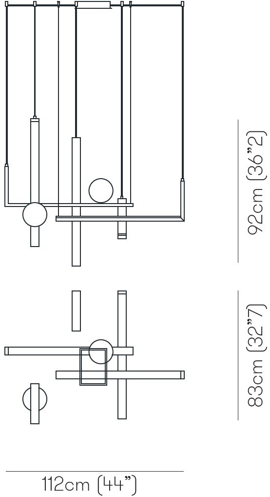 VeniceM Светодиодный подвесной светильник с диммером sun-id-1470725 - Вид №4
