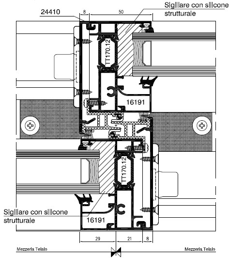 PROFILATI Подъемно-сдвижное алюминиевое окно с термическим разделением sun-id-1371313 - Вид №5