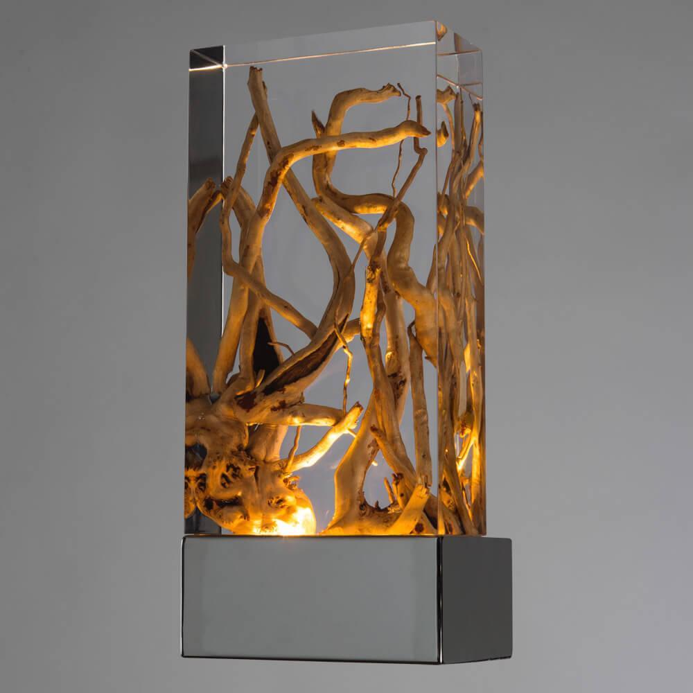 Бра настенное коричневое Divinare 3200/09 AP-1 DIVINARE ОРИГИНАЛЬНЫЕ 00-3888777 Коричневый  - Вид №1