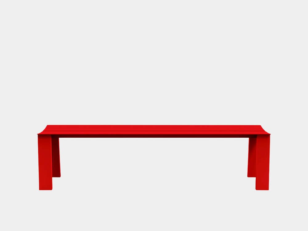 Алюминиевая скамья с порошковым покрытием RS Barcelona Seu ARCH-00067573 - Вид №141