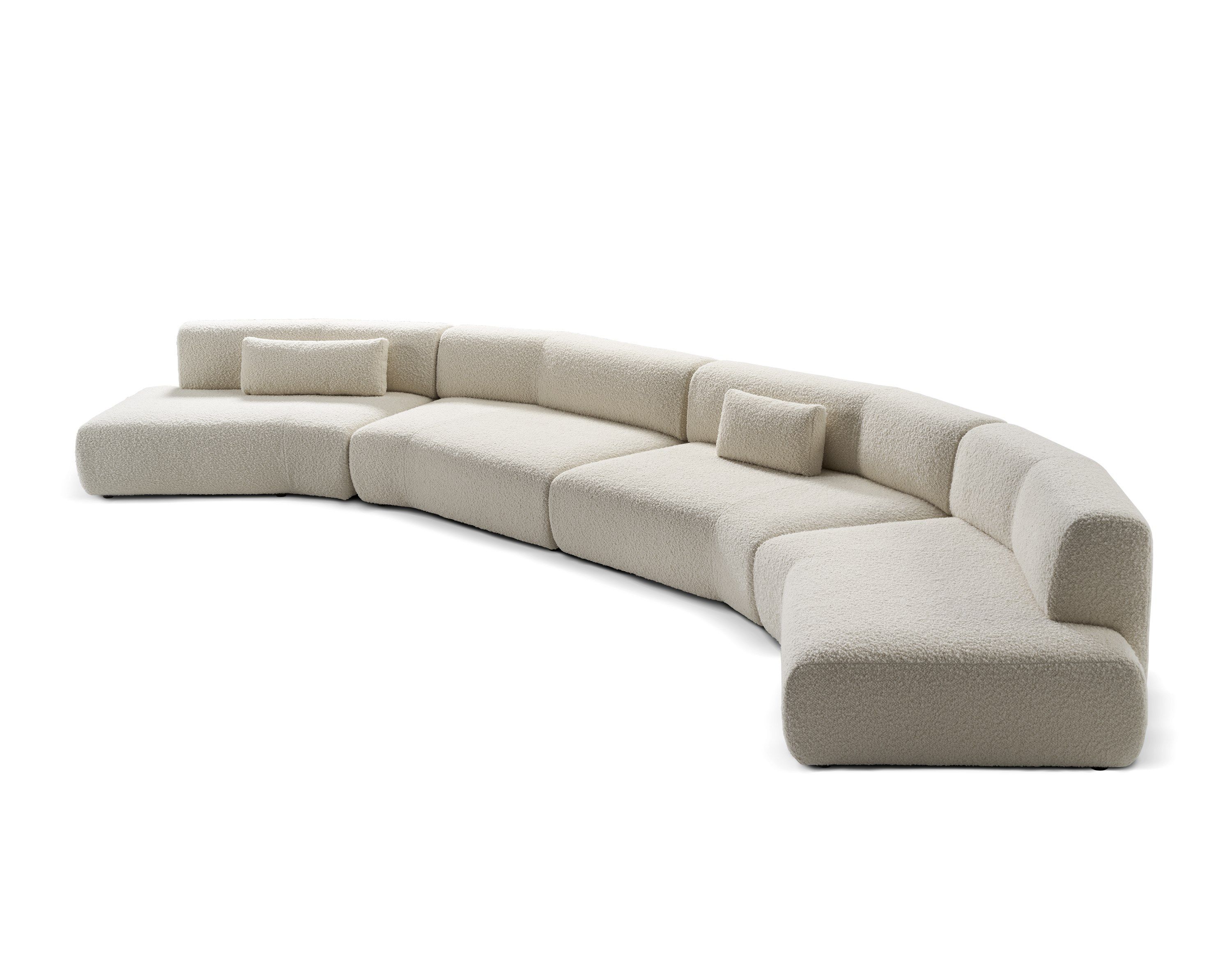 Изогнутый модульный диван из хлопка SANCAL ARCH-00047650 - Вид №16