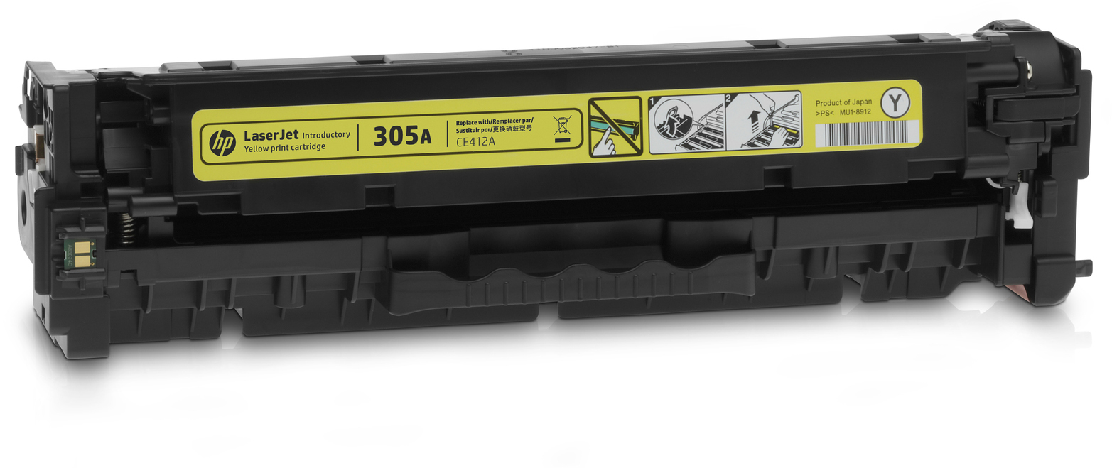 CE412A 305a yellow laserjet toner cartridge HP Santreyd  - Вид №1
