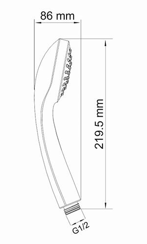 A001 Лейка 1-функциональная WasserKRAFT  - Вид №1