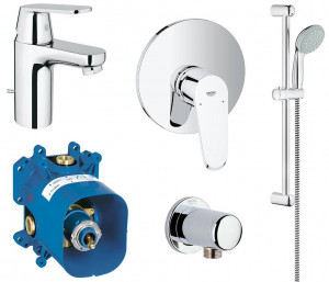 Готовый комплект для душа GROHE Eurosmart Cosmopolitan (NSB0026)