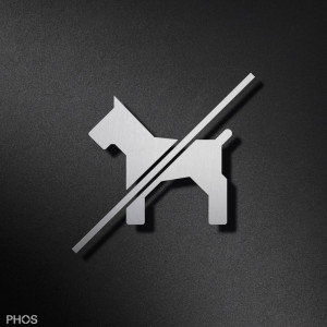 P6701 Пиктограмма с собаками запрещена PHOS