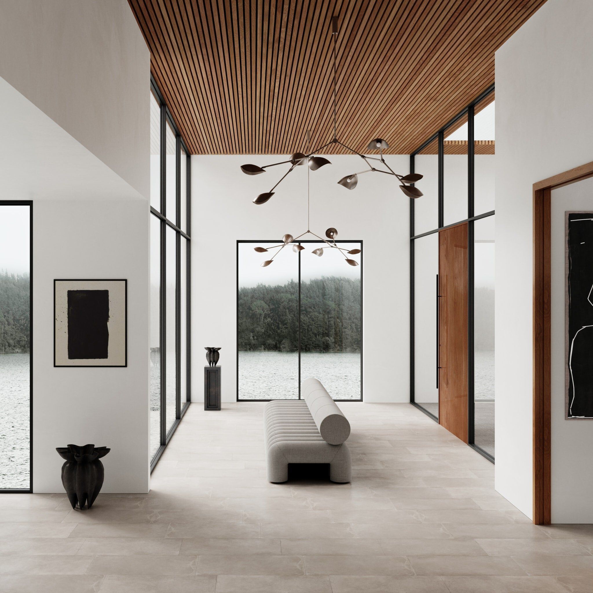 Керамическая ваза 101 Copenhagen Lotus ARCH-00077182 - Вид №5