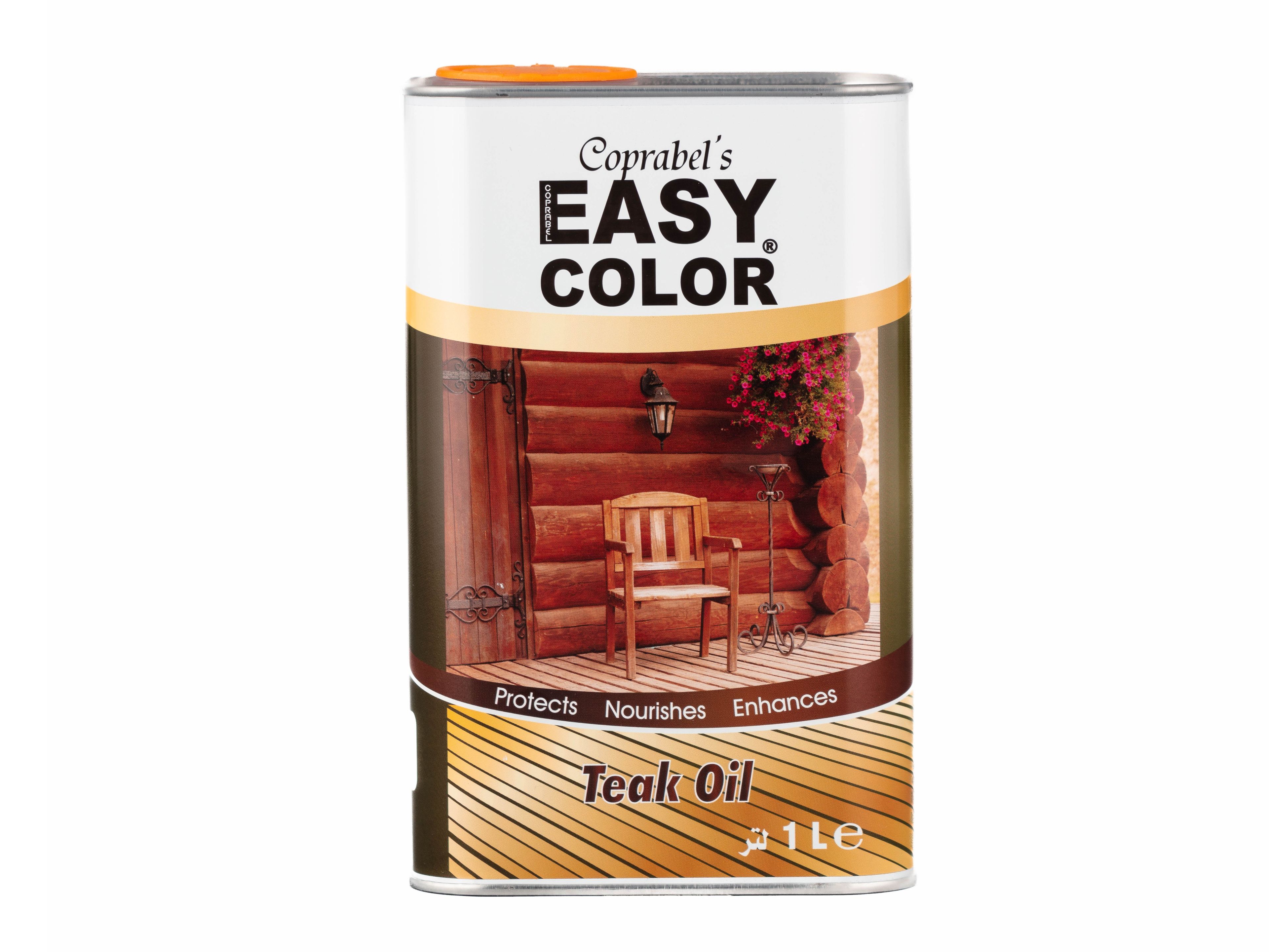Тиковое масло для защиты древесины COPRABEL EASYCOLOR® ARCH-00022086 - Вид №1