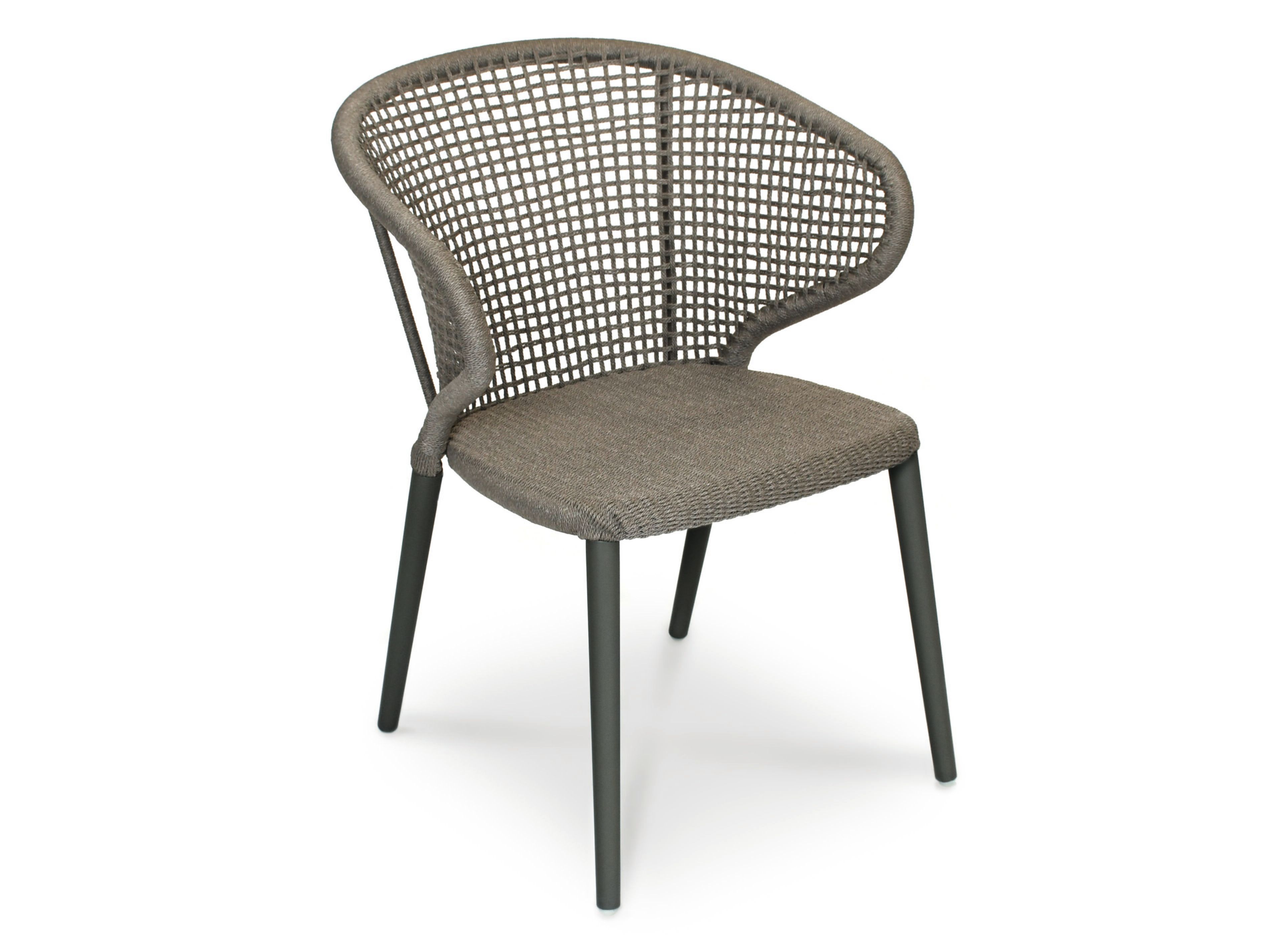 Веревочный садовый стул с подлокотниками FISCHER MÖBEL Маяк ARCH-00065804