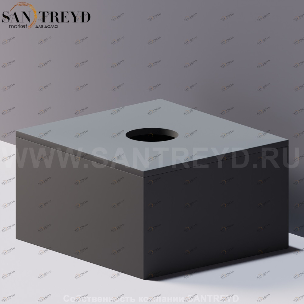 Agape PUZZLE Крышка для большой коробки серая ALEG529GR