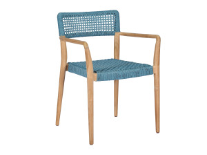 Синтетическое волокно сад стул с подлокотниками