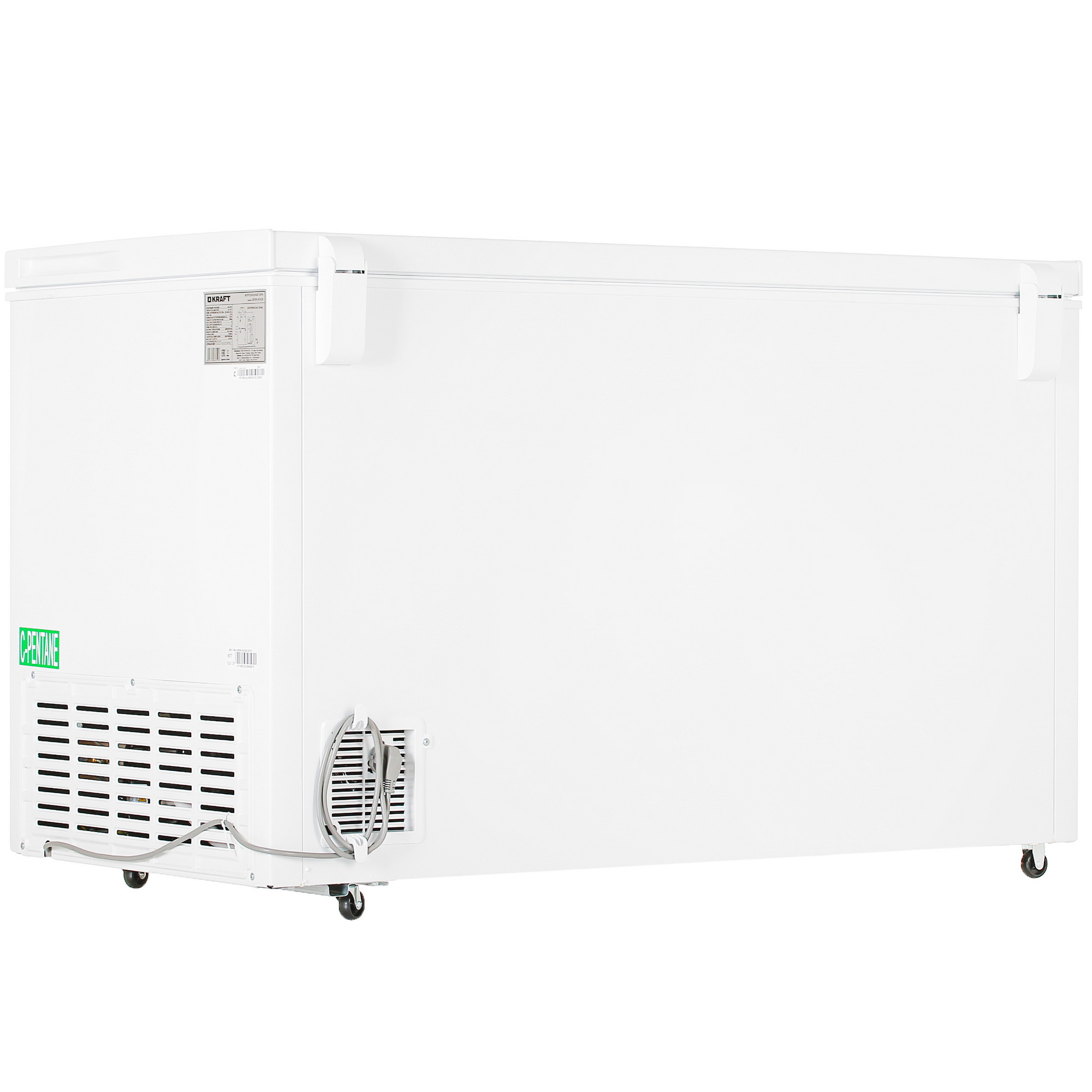 8187528 Морозильный ларь KRAFT BD (W)-435QX белый STDN-0077455 - Вид №4