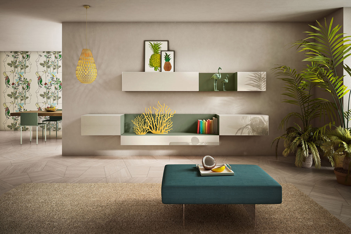 Композиция из модулей  LAGO Livingroom_0237 