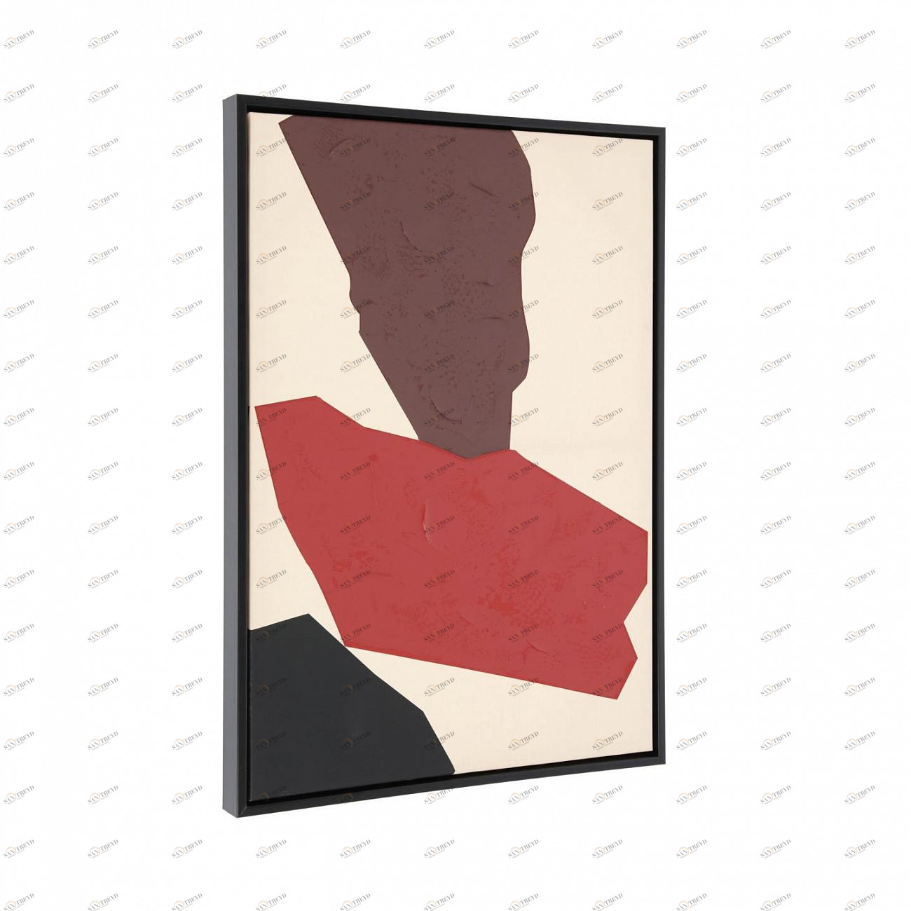Картина на холсте 50x70 см Padia от La Forma LA FORMA  00-3865180 Коричневый;красный;разноцветный 