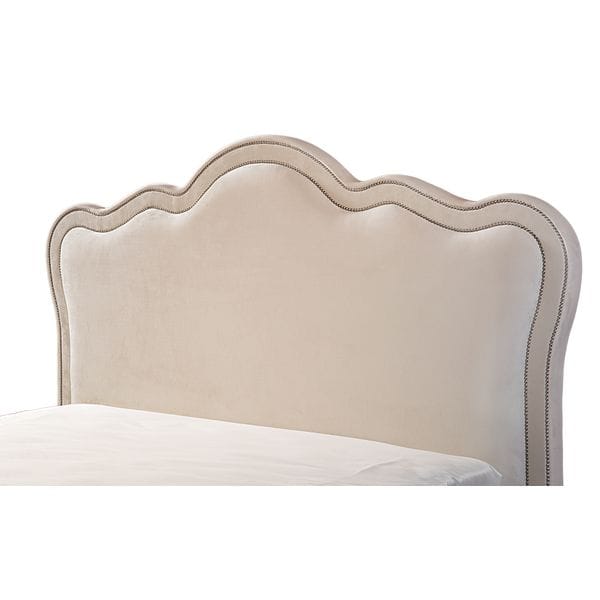 Кровать двуспальная 180х200 бежевая Accordo UNICO ДИЗАЙНЕРСКИЕ 248841 Бежевый  - Вид №4