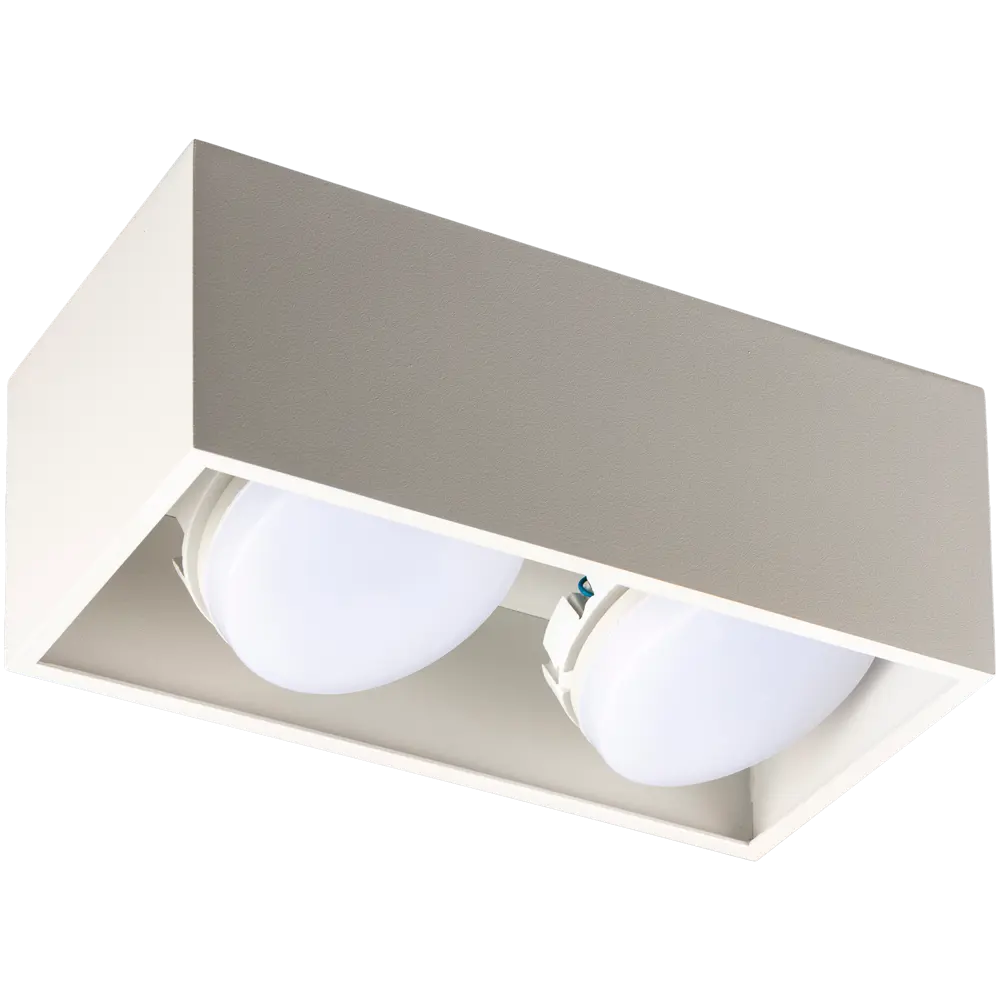 Светильник точечный накладной Ritter Arton 2xGX53 цвет белый STLM-2006328 - Вид №3