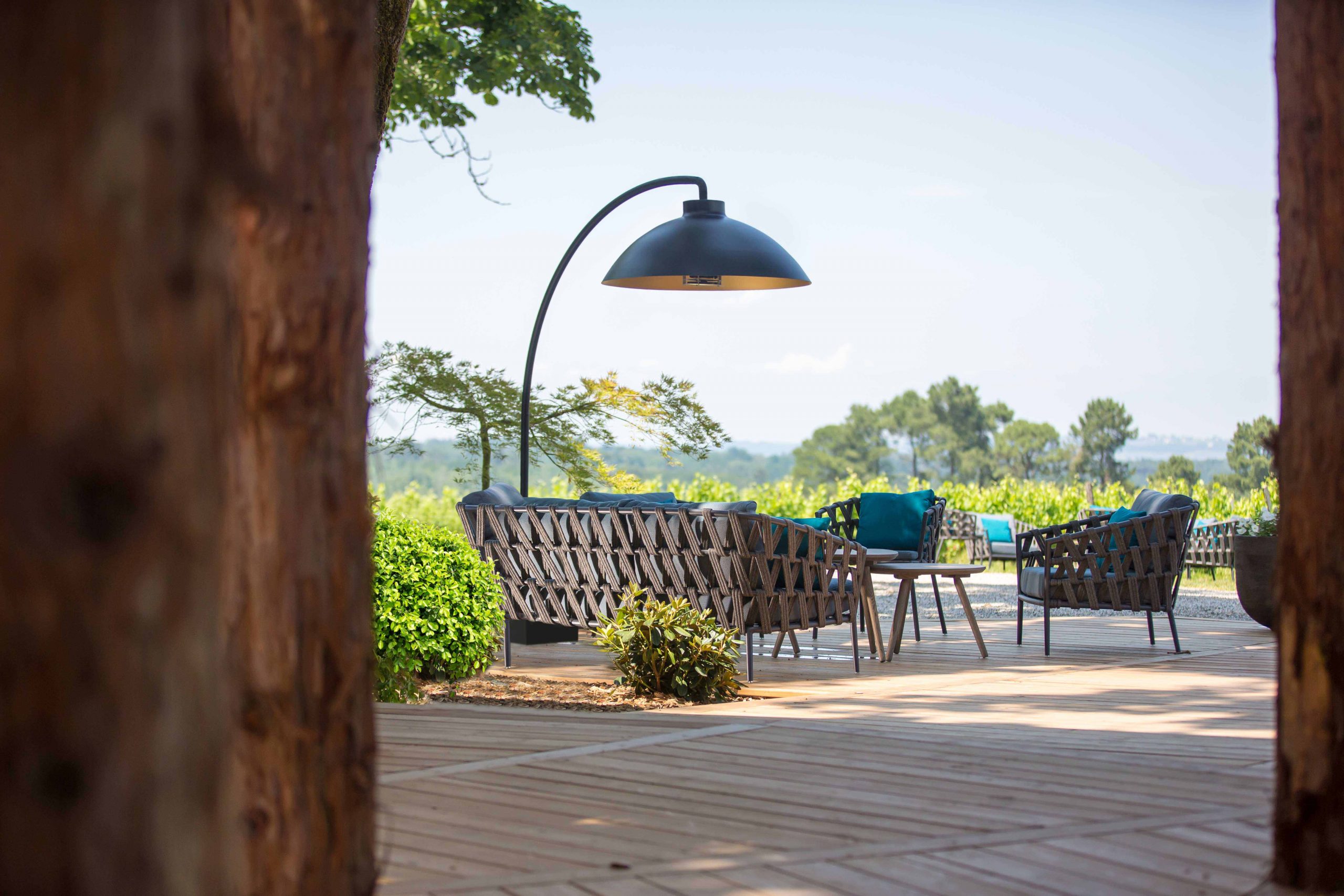 HEATSAIL DOME Уличный обогреватель инфракрасный с освещением напольный. - Вид №5