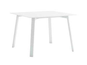 Квадратный стол из алюминия с термокрытием