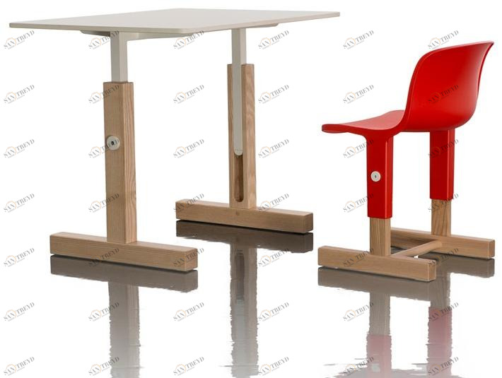 Magis Регулируемая скамья в нпл для детских садов Little big sun-id-1357213