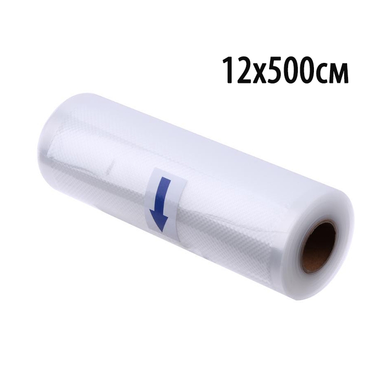 2412 Пакет для вакуумной упаковки продуктов.Рулон 12х500см LAB.Space 