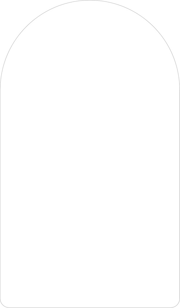 BY 0025 Зеркало со шлифованной кромкой EVOFORM Primary - Вид №1