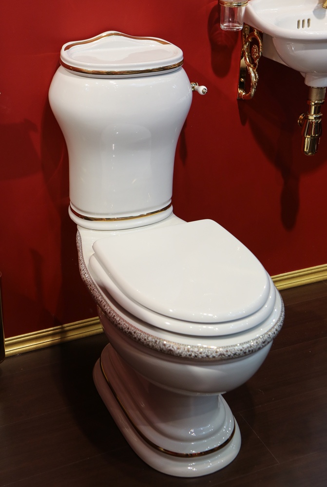 ML.MLD-25.701.D3.BR/ML.MLD-25.708.D3.BR/ML.OLV-29.012/ML.OLV-29.015/ML.RIC-29.040.BI.DO Напольный унитаз Migliore Milady - Вид №1