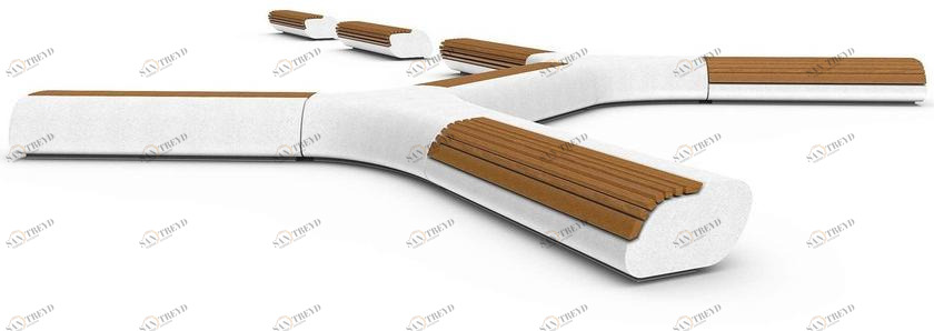 Metalco Модульная скамья sun-id-1421993