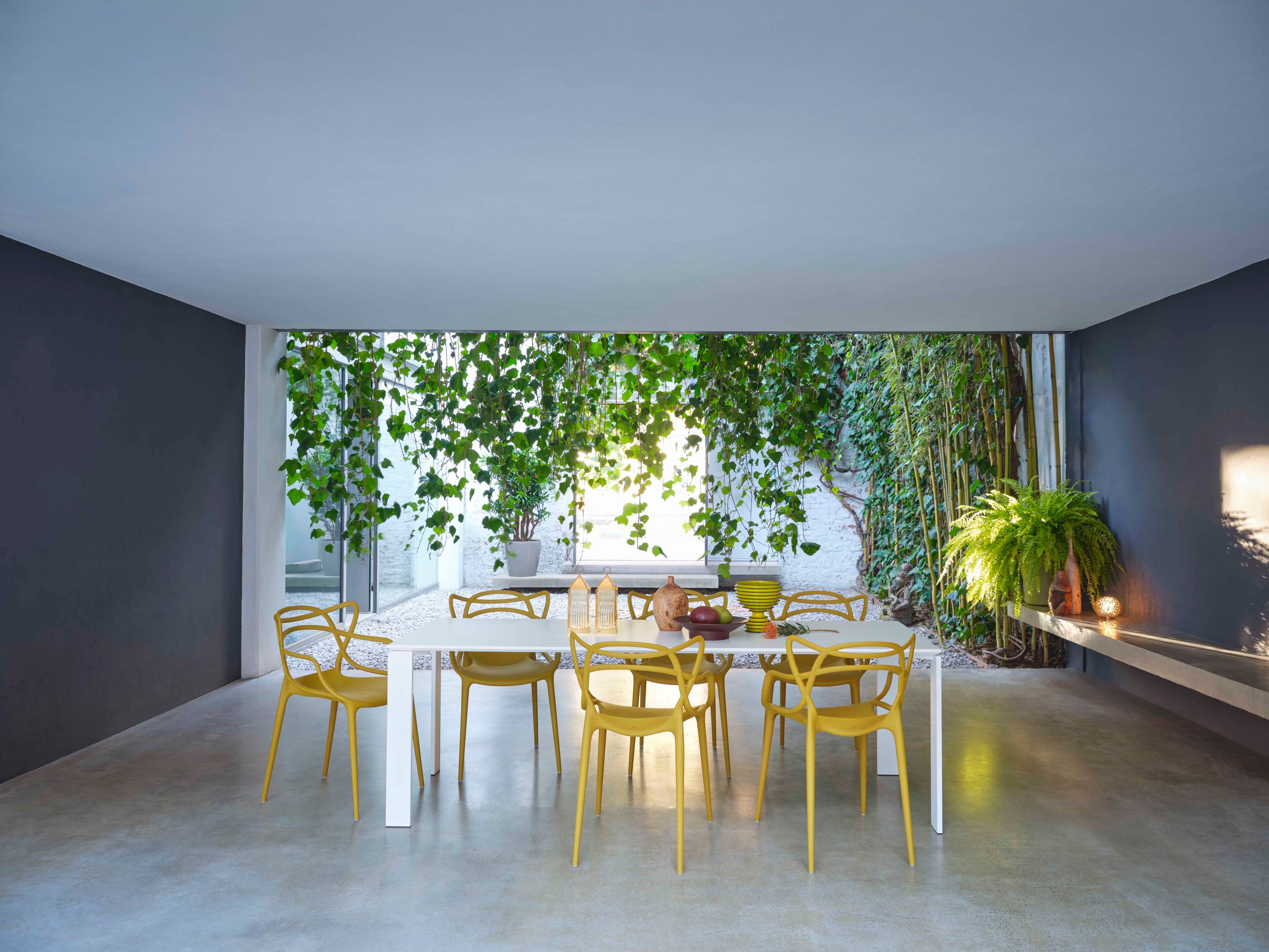 Штабелируемый стул из инженерного пластика с подлокотниками Kartell Masters ARCH-00054309 - Вид №17