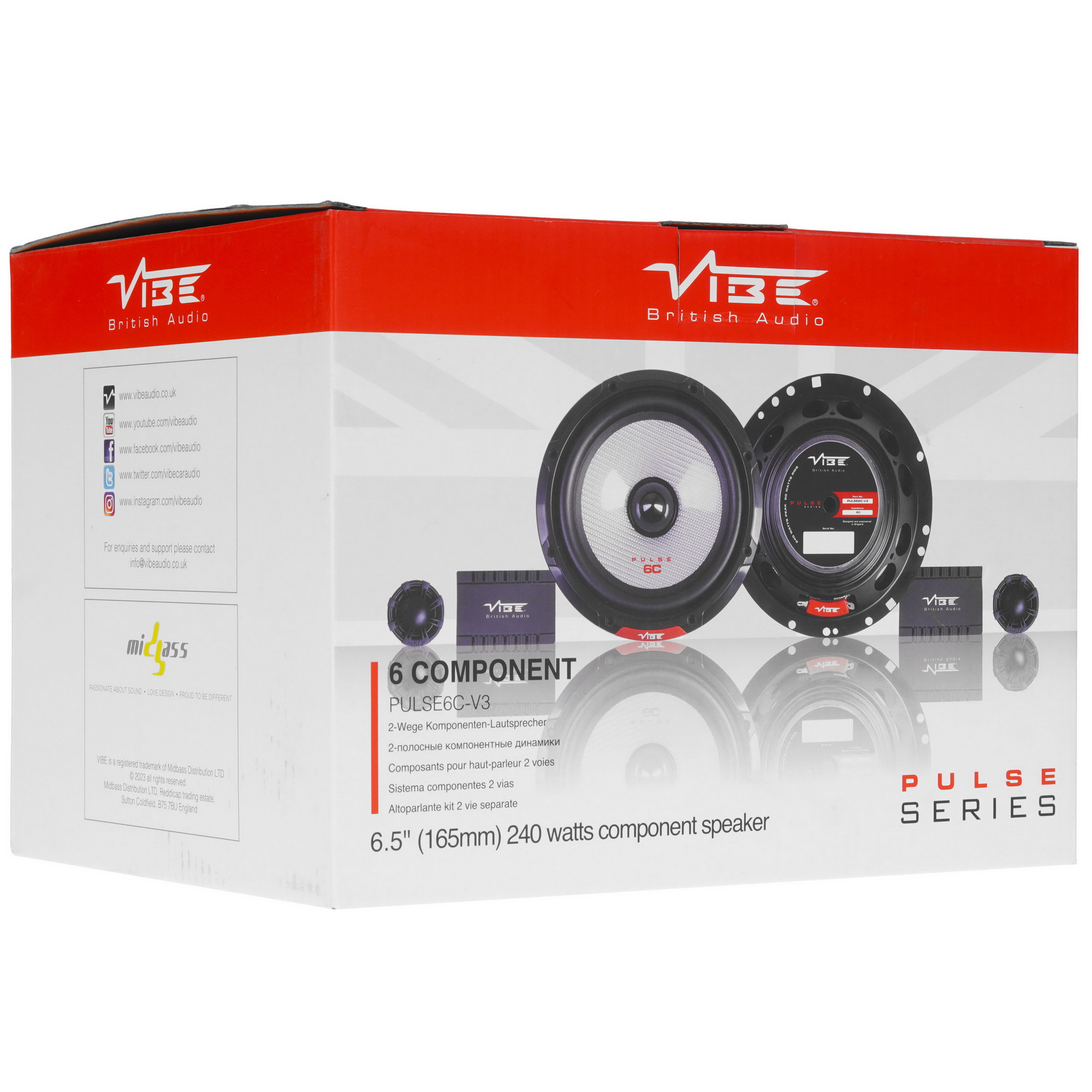 9140967 Компонентная акустическая система VIBE PULSE6C-V3 STDN-0124079 - Вид №11