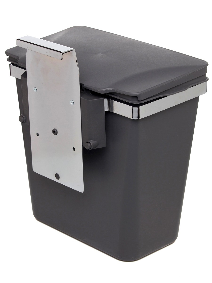 Контейнер для мусора на дверцу Zeta 11 Anthracite NAVAKO 10030 - Вид №3