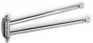 SL16(16) Stil Haus Smart Light, полотенцедержатель двойной поворотный, цвет золото