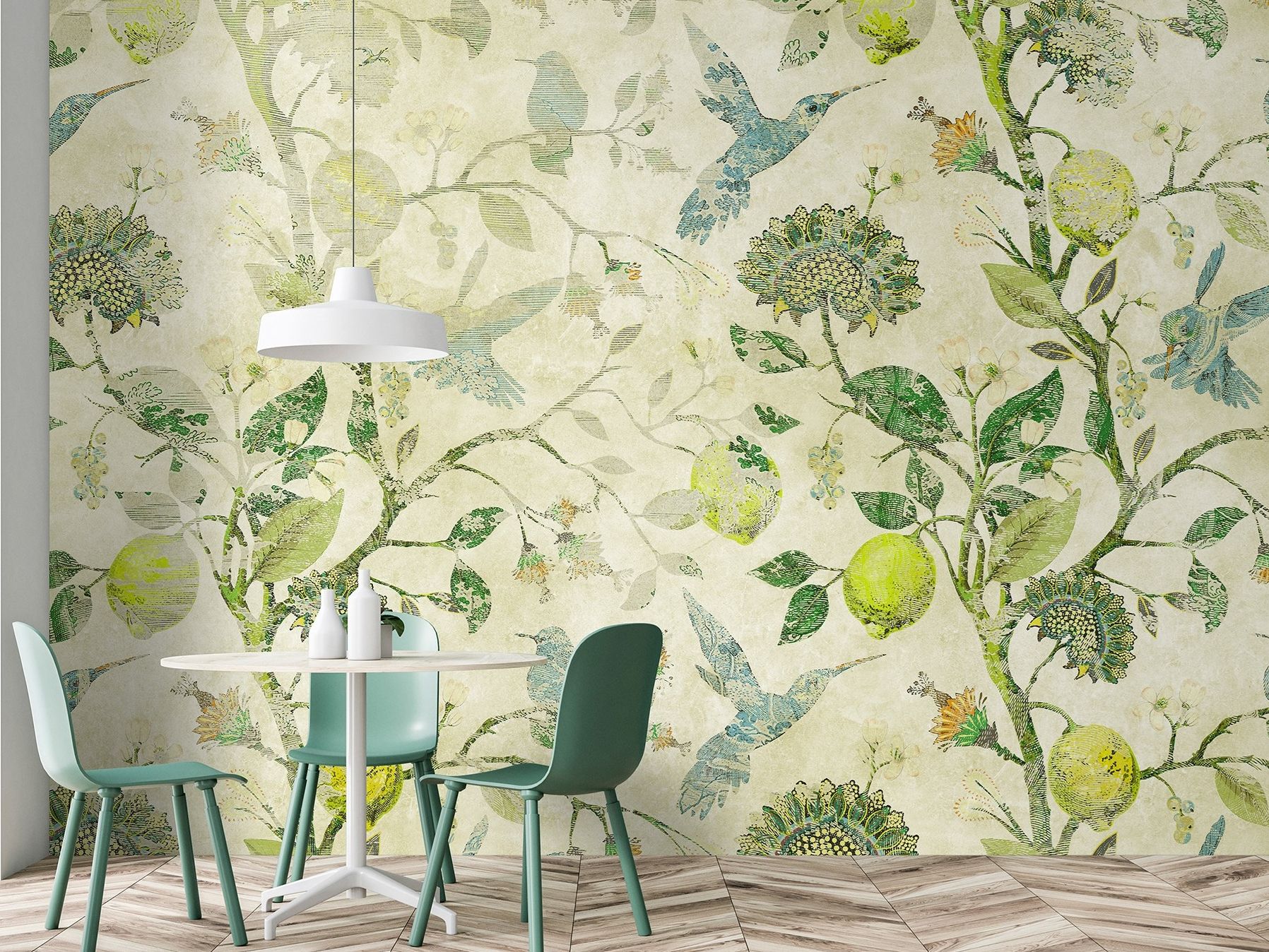 Моющиеся экологически чистые нетканые обои с цветочным рисунком Architects Paper Walls by Patel III ARCH-00116186