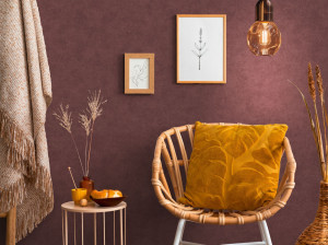 Нетканые однотонные обои