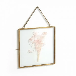 Фоторамка на стену 20x20 см золотая Caribou от La Forma LA FORMA CARIBOU 00-3865214 Белый;золото