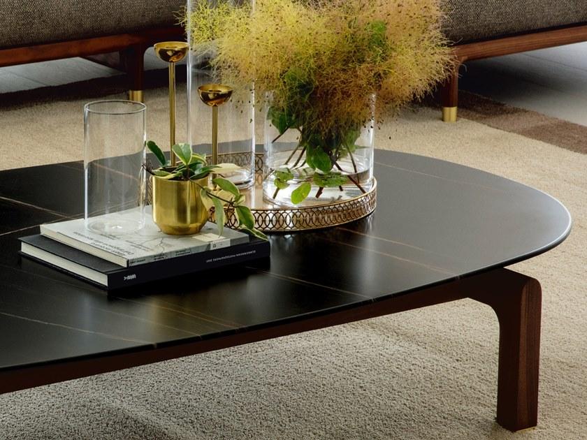 Porada Овальный мраморный журнальный столик для гостиной Eighteen sun-id-1500927 - Вид №1