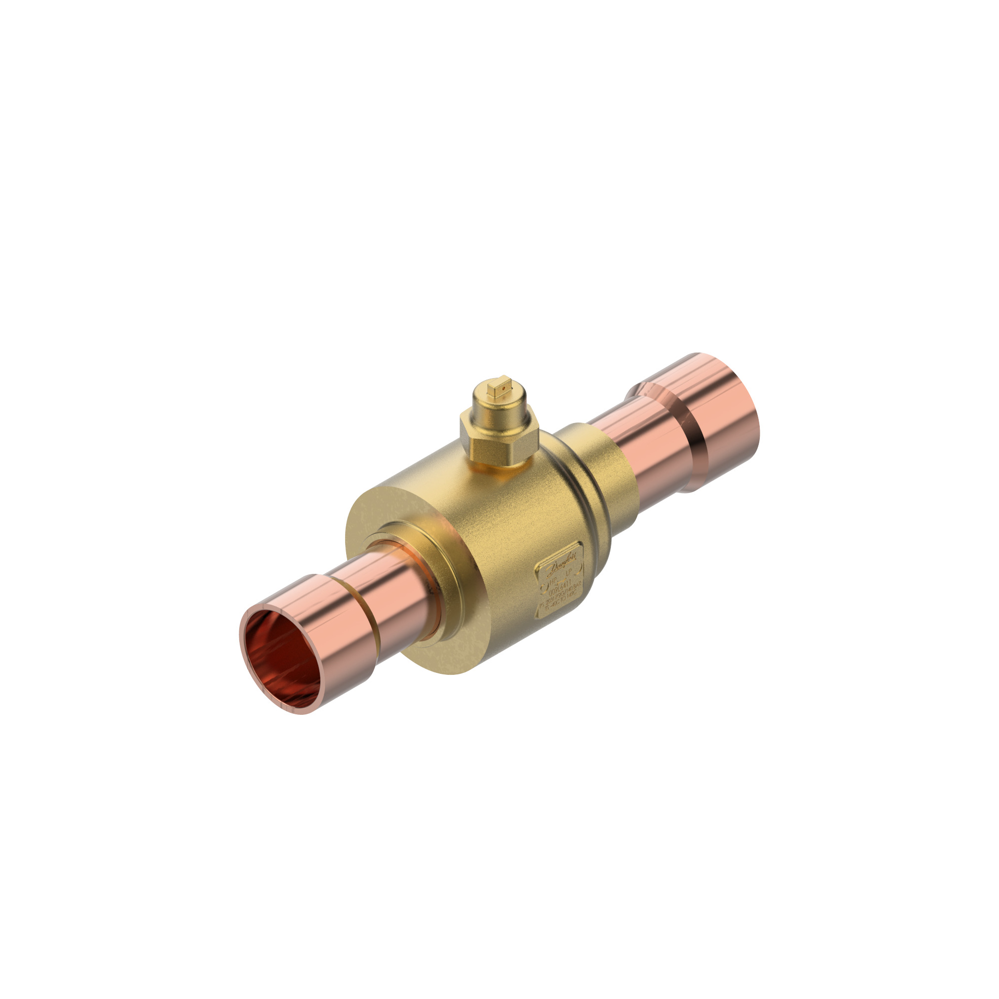 Danfoss GBCT — Запорные шаровые краны для CO2 140 бар GBCT 6s Кран шаровый 009L6581  - Вид №2