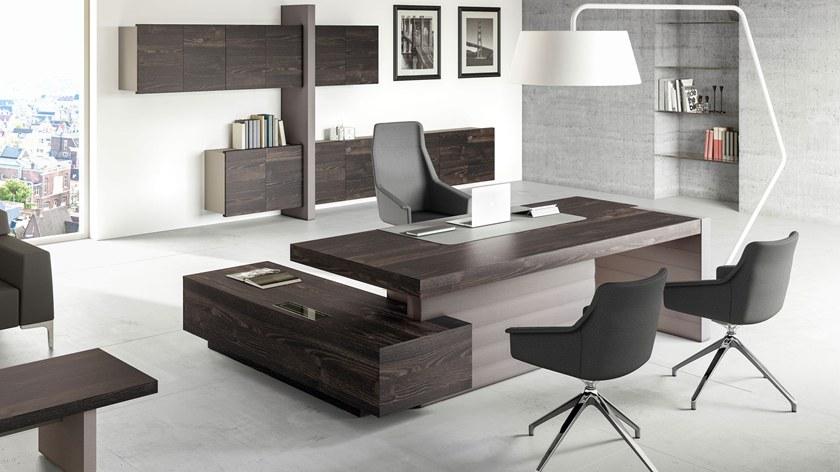 Las Mobili Низкий офисный шкаф для хранения вещей с распашными дверцами Jera sun-id-1393416 - Вид №1