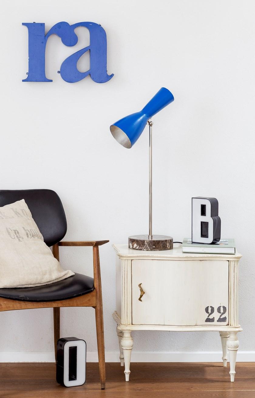 Il Bronzetto Регулируемая настольная лампа из латуни Wormhole Wor04 - Вид №16