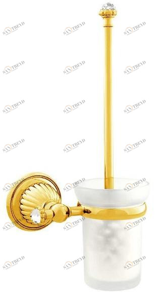 Bronces Mestre Ершик для унитаза из латуни с кристаллами swarovski® Artica sun-id-1429826