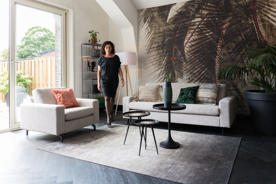 Ковер Obi 170х240 см серый Zuiver 6000158 - Вид №1