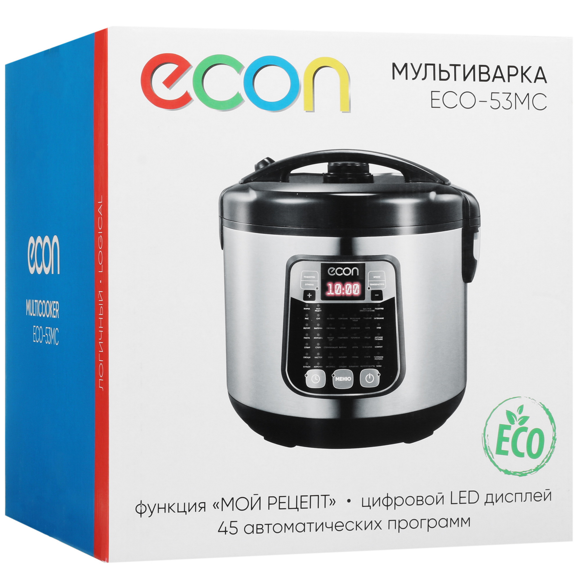 9907869 Мультиварка ECON ECO-53MC черный STDN-0005767 - Вид №10