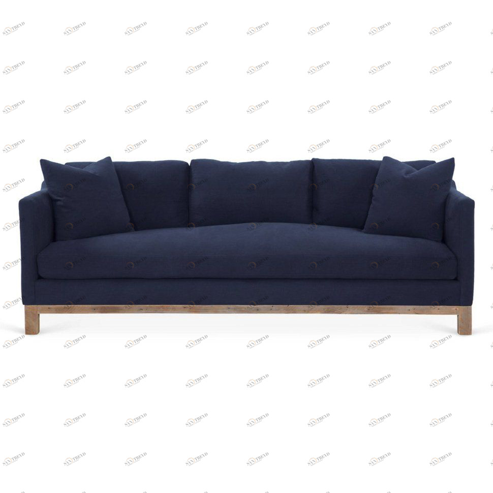 Диван Shed прямой темно-синий ICON DESIGNE ДИЗАЙНЕРСКИЕ 178103 Синий 