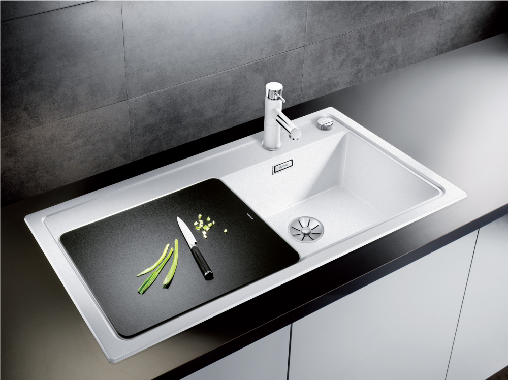 523944 Кухонная мойка Blanco Zenar XL 6 S чаша справа антрацит  Blanco Zenar Антрацит - Вид №4