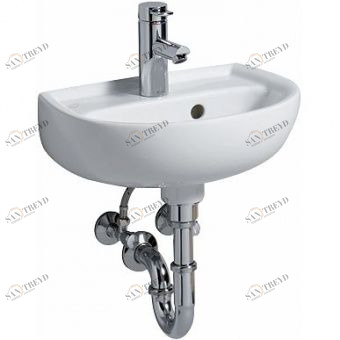 273040000 Подвесная раковина настенная круглая Keramag  белая 