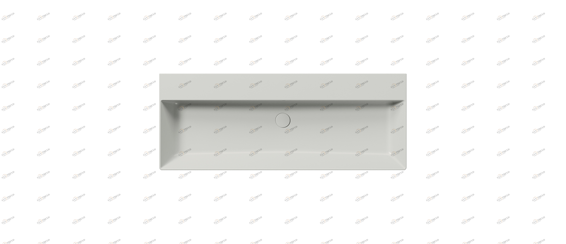 9424117 Подвесная раковина настенная овальная GSI ceramica  бежевая 