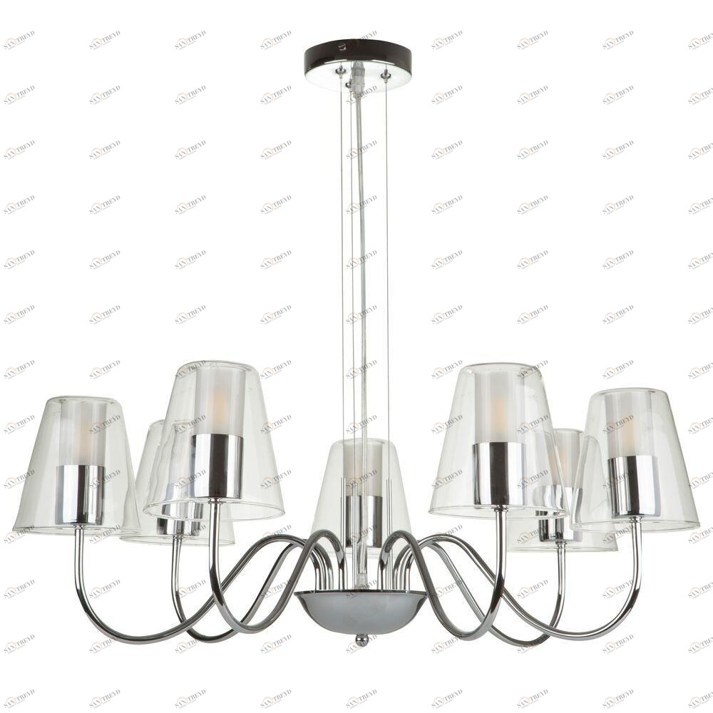 Подвесная люстра Freya Ursula FR5017PL-07CH FREYA ДИЗАЙНЕРСКИЕ, URSULA 279389 Хром 