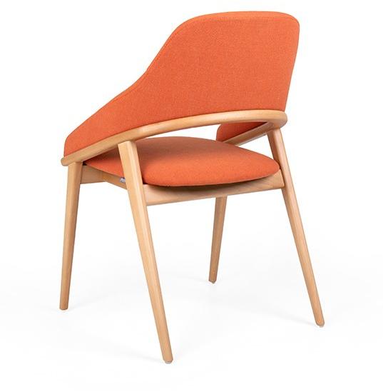 Fenabel Мягкое деревянное кресло Tagada Cd.2517 - Вид №1