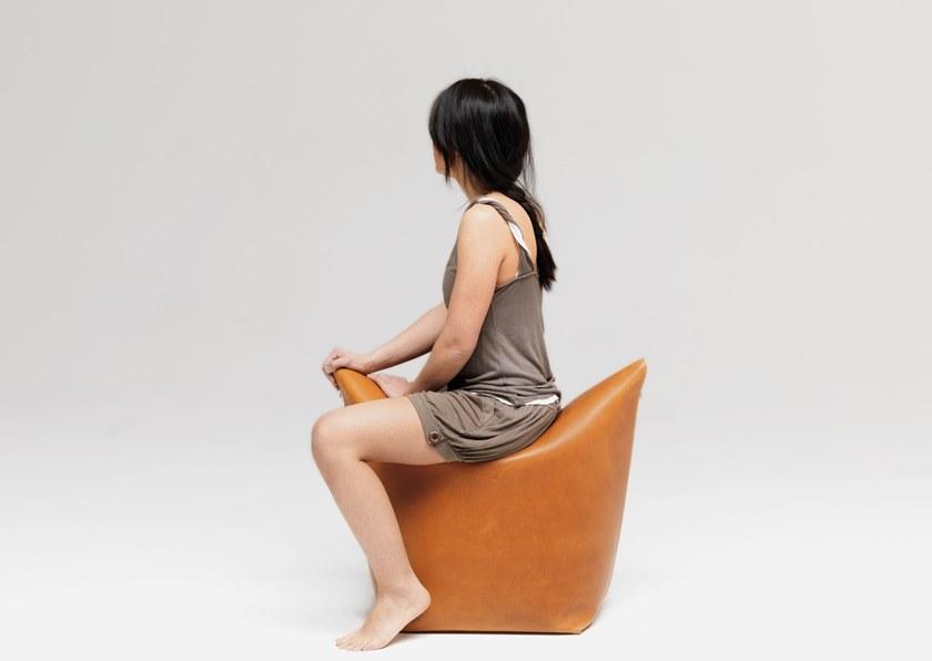 ManifestoDesign Пуф из мягкой кожи sun-id-1392137 - Вид №6