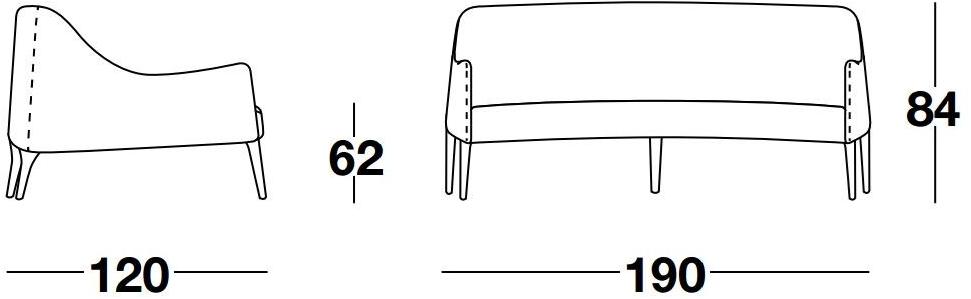 Frigerio Salotti Кожаный диван Jackie sun-id-1511214 - Вид №2