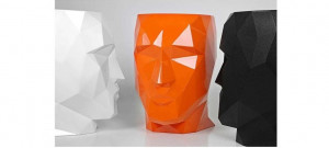 070394 Кашпо глянцевый лак 100см Vondom Adan